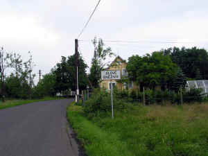 Ortsschild Schneeberg